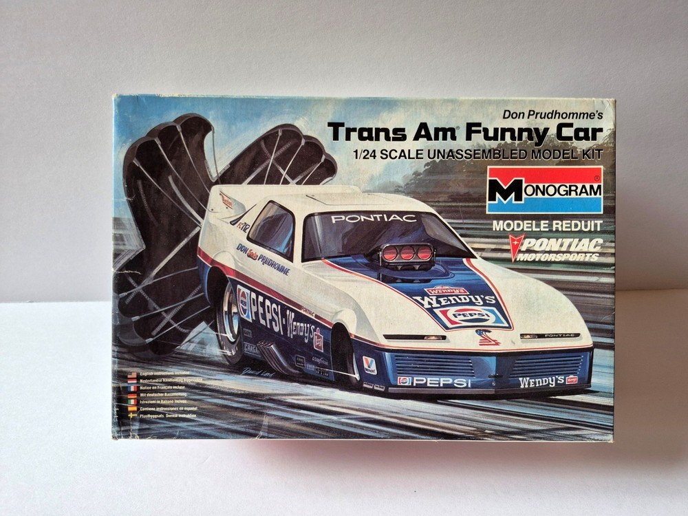 Monogram 1/24 Don Prudhomme’s Pepsi Firebird Trans Am Funny Car