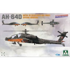 Takom 2609 Royal Netherlands AH-64D Apache Longbow Helicopter Limited Edition