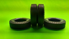 1/25 Tyrone Malone Hideout Kenworth Aerodyne Transporter Bandag Tire Chrome Rims