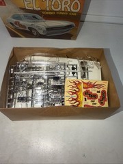 Vintage AMT El Toro Torino Funny Car 1/25 Scale Unused L@@K 🔥 RARE 🔥