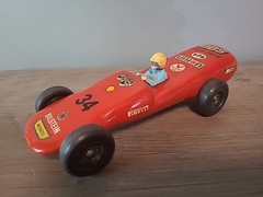 Vintage Pinewood Derby Race Car 1960s Racer Pro Decals