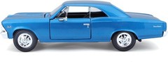 Multicolor 1:24 Chevy Chevelle SS 396 Model Car – Die-Cast with Opening Doors