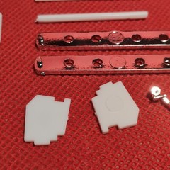 Misc. Junkyard Parts 1931 Bugatti Victoria 1:24 scale model car part Lindberg.