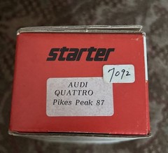Starter Audi Quattro Pikes Peak 1987 Resin Car Kit 1:43 Made In France