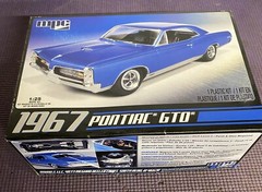 2011 MPC Model 1967 Pontiac GTO Kit #710L/12 New Inside Sealed