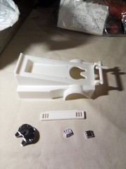 Amt Tyrone Malone Super Boss Drag Truck Rear Cover 125 Plastic Model Parts