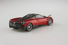 Aoshima Bunka Kyozaisha The Supercar Pagani Huayra 2012 Plastic Model Black