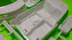 2013 Camaro ZL1 1/25 Hood Body Glass Interior Slot Car Build Model Car Kit Part