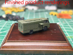 1/700/400/350/200 Air Force KTC Air Conditioning Vehicle Unpainted Model