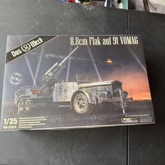 DAS WERK DW35024 1/35 Scale 8,8cm Flak auf 9t VOMAG Plastic Model