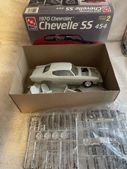 AMT Ertl 1970 Chevrolet Chevelle SS 454 Model Kit 1:25 ISSUED 1994
