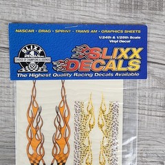 Slixx SCFS2/6029 Pine Wood Derby & Slot Car Vinyl Decals 1/24 1/25 Scale