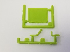 1967 Chevelle Malibu RADIATOR & HOSES from Revell 1:25 Model Kit 67 SS
