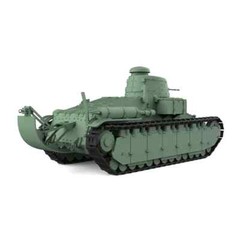 SSMODEL SS87657 1/87 Military Model Kit France Chare D1 Light Tank