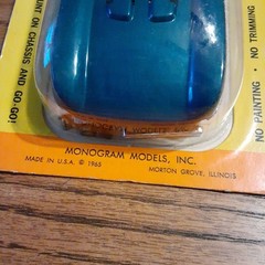 NOS Monogram Sr2124/150 Scarab Slot Car 1/24 Tiger Racing Body vintage