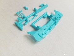 1957 Corvette FIREWALL PEDALS STEERING BOX MASTER CYL from AMT 1:25 Model Kit 57