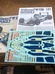 1/20 F1 Tamiya Williams Renault FW13B Grand Prix
