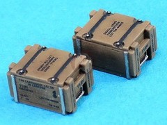 Legend 1/35 .50 Cal Wooden Ammo Crates WWII (100 Rounds) (10 pcs w/Decal) LF1298