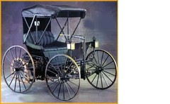 Antique Concept Car Before Ford Original Model T A Vintage Built Classic Metal