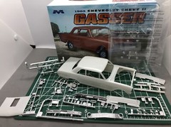 65 Chevy II Nova Hard BODY UNBUILT 4 Slot Car? MM 1:25 Search LBR Model Parts