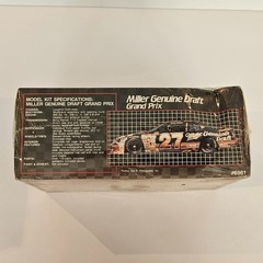 1990 AMT ERTL Rusty Wallace Pontiac Miller Genuine Draft Beer 1/25 Model Car Kit