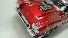 Dragster Race Car Corvette Chevy Chevrolet Built Model Racing Hot Rod Promo 55