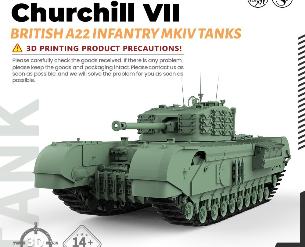 35565 1/35 Model Kit British A22 Infantry MKIV Churchill VII Tank