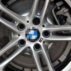 10PCS For BMW M WHEEL STICKER 17x9mm 19x11mm 16x7mm 3D Sticker Set