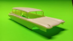 AMT 1959 Cadillac Ambulance 1/25 Ecto 1 Ghostbusters Hearse Body Frame Chassis