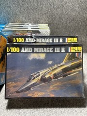 AMD MIRAGE III R- 1/100 Scale Heller Kit#N 002 SIB