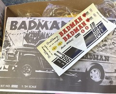 Monogram Badman ’55 Chevy Street Funny Car Gasser 1:24 Unassembled Kit 0229