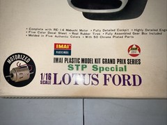 SUPER RARE! IMAI AHM 1/16 STP SPECIAL LOTUS FORD KIT *MOTORIZED *COMPLETE-PARTS!