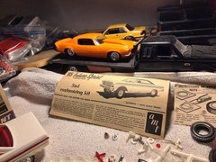 AMT ’65 Ford Falcon Futura Sprint 1:25 Plastic Car Model Kit Painted