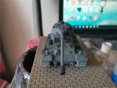 Hand Painted 1/72 Scale German Army VK7201 Tank Grey 3D Resin Printing Model NEW