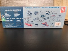 Vintage AMT 1960 Mercury Hardtop 3 in 1 Customizing Kit “BOX ONLY” N0. 139