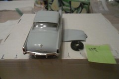 VINTAGE MODEL CAR LOT OF1 PARTS CAR lot 120