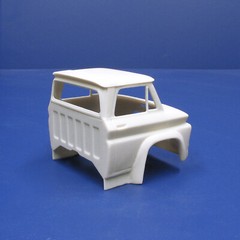 NB339 1:25 scale, Jimmy Flintstone resin 1966 Chevy Cab Over