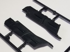 67 Chevy Impala 4Dr INTERIOR SIDE PANELS from AMT 1:25 Model Supernatural 1967
