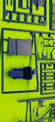Ford Racing Monster Truck Pickup 1/25 Frame Axles Rear End Roll Cage Chassis