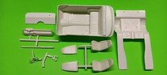 Spirit of 57 1957 Chevy Bel Air 1/25 Gasser Custom Interior Tub Bucket Seats Rod