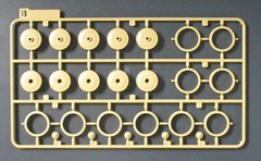 Rye Field Models 1/35th Scale Syrian T34 – Parts Tree B from Kit No. 5030