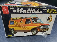 🚦😎🔥AMT Matilda Custom Ford Econoline Van Model Kit 2504 1/25 1978 Rare!🔥😎🚦