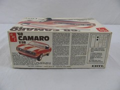 1981 AMT Ertl 1/25 Orange 1968 Chevrolet Camaro Z28 Model Car Kit #6559 New!