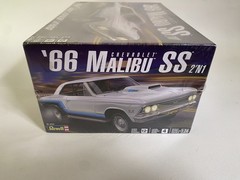 Revell 66 Chevrolet Malibu SS 2’N1 Plastic Model Kit Sealed Box