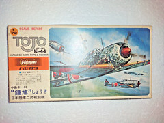 Hasegawa 1/72 WWII Japanese Nakajima Ki 44 Tojo Kit No. JS-090