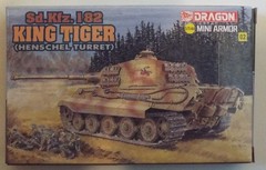 1/144 Sd.Kfz.182 King Tiger Henschel Turret Dragon Mini Armor #14102 Sealed MIUB