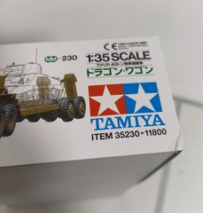 Tamiya 35230 1/35 Model U.S. 40-Ton Tank Transporter Dragon Wagon Truck-Trailer