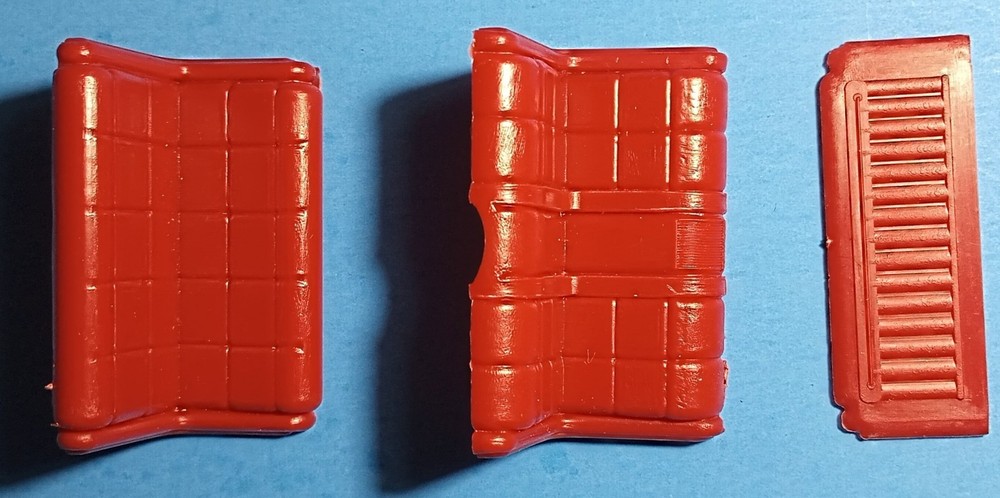 57 CADILLAC ELDO BROUGHAM – SEAT SET – ATLANTIS H1244 – MODEL CAR KIT PARTS LOT
