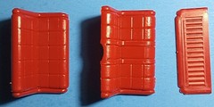 57 CADILLAC ELDO BROUGHAM – SEAT SET – ATLANTIS H1244 – MODEL CAR KIT PARTS LOT