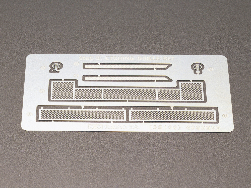 Tamiya 1/35 SCALE StuG Ⅲ PHOTO-ETCHED GRILLE SET Military Miniature Series 35199